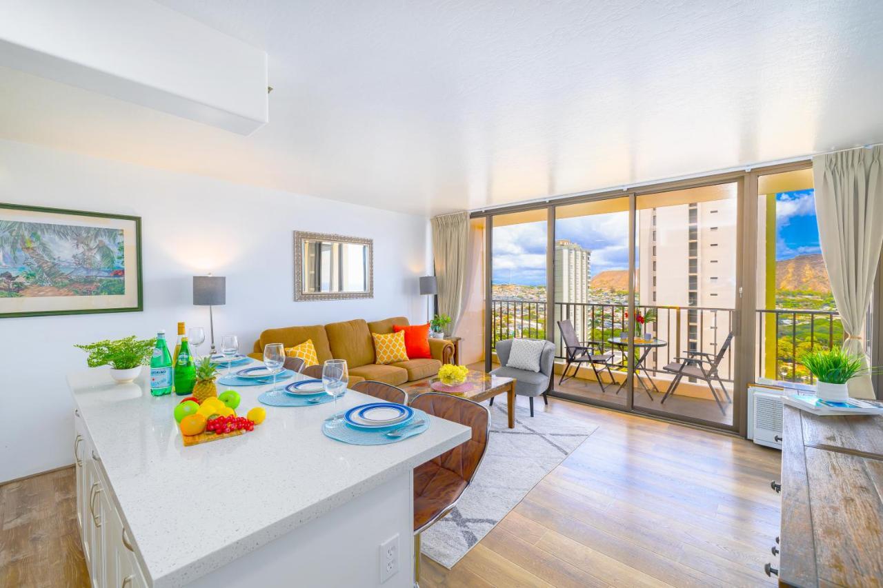 Beautiful Ocean And Diamond Head Views With Parking Appartement Honolulu Buitenkant foto