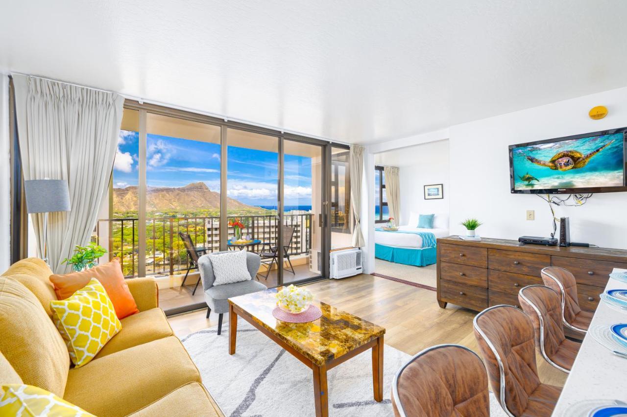 Beautiful Ocean And Diamond Head Views With Parking Appartement Honolulu Buitenkant foto