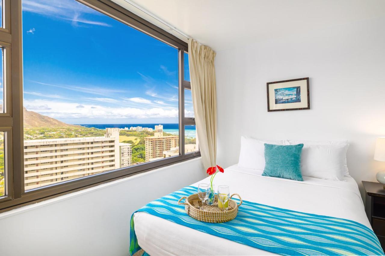 Beautiful Ocean And Diamond Head Views With Parking Appartement Honolulu Buitenkant foto