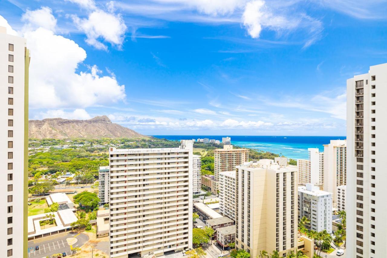 Beautiful Ocean And Diamond Head Views With Parking Appartement Honolulu Buitenkant foto